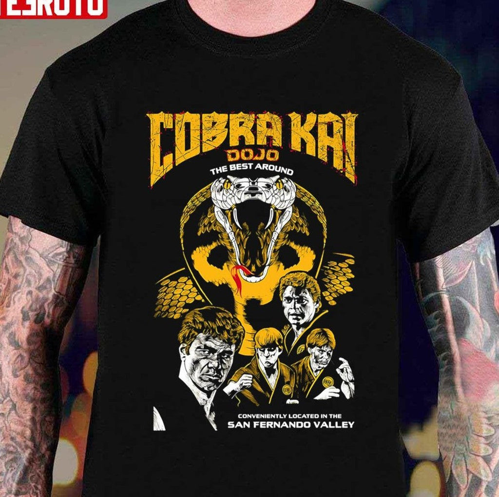 The Best Around Cobra Kai Dojo Vintage Unisex T-shirt