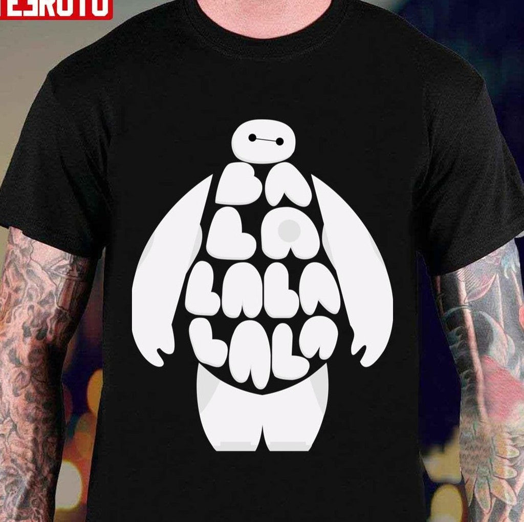 Balalalalala Baymax Big Hero Cartoon Unisex Hoodie