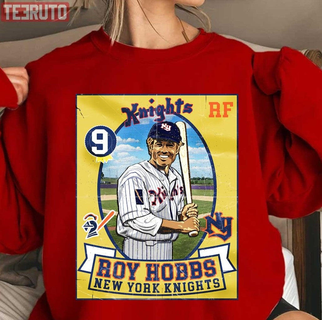 Roy Hobbs Trading Card Unisex Sweatshirt