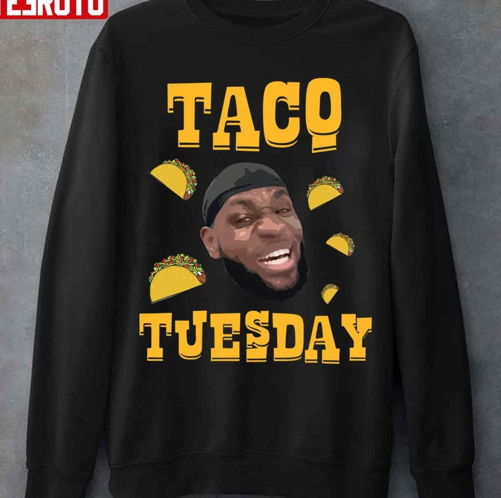 Taco Tuesday Funny Meme Kevin Durant Unisex Hoodie