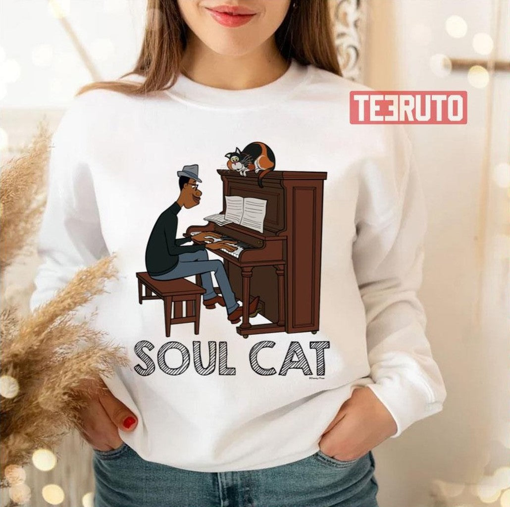 Soul Movie Joe &amp; Mr Mittens At The Piano Unisex T-Shirt