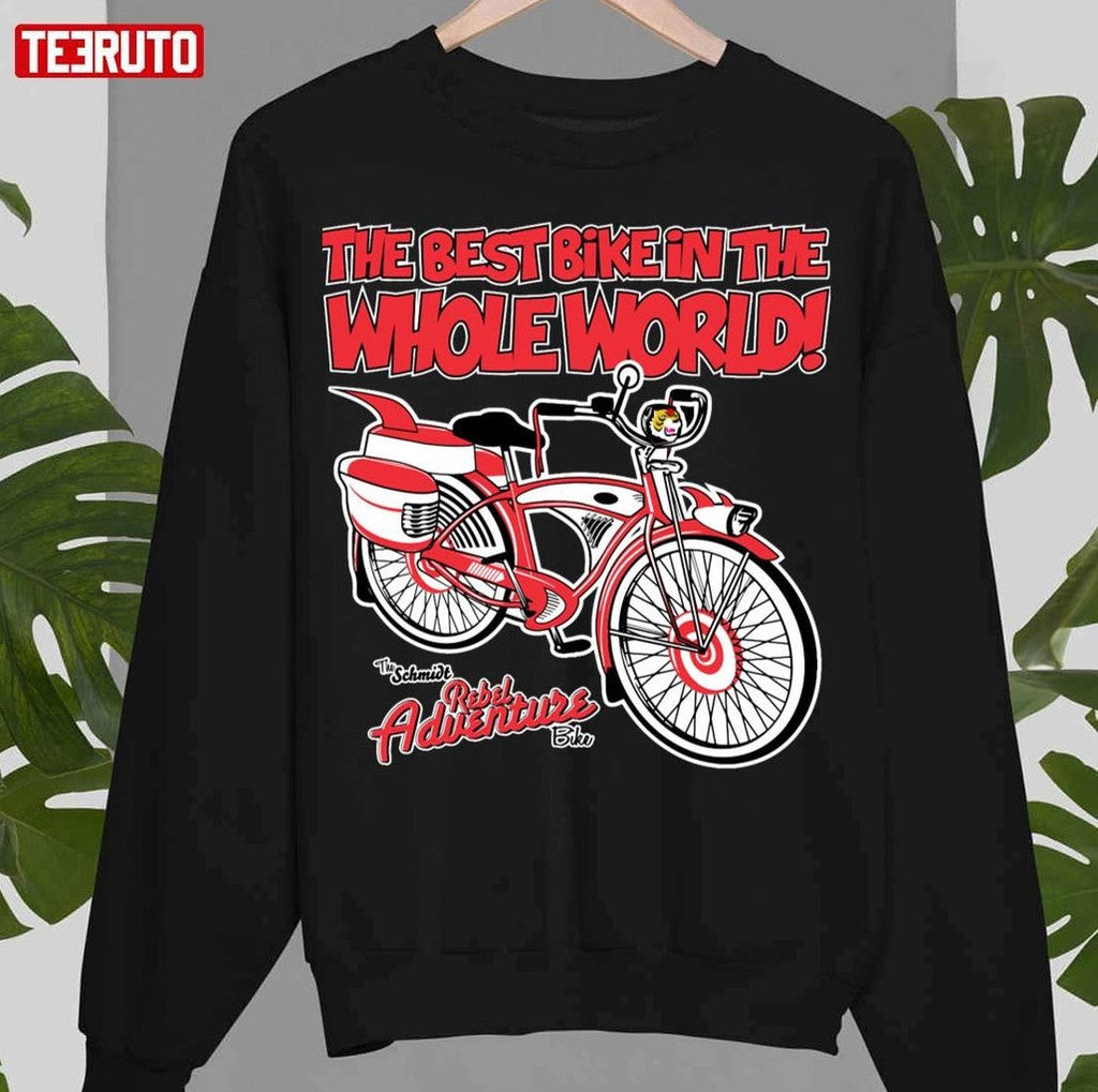 Best Bike In The Whole World Herman Unisex Sweatshirt