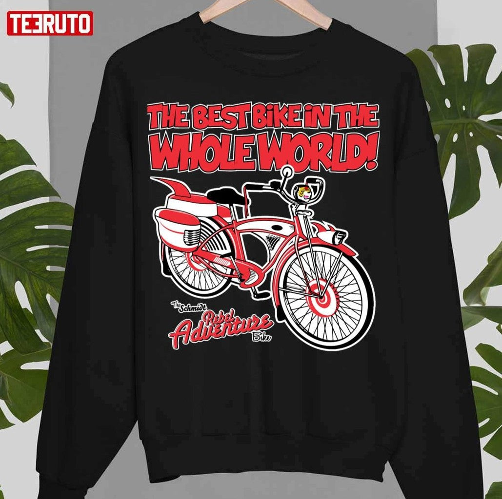 Best Bike In The Whole World Herman Unisex Sweatshirt