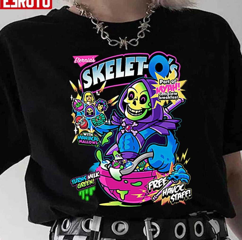 Skelet O's Halloween Unisex T-Shirt