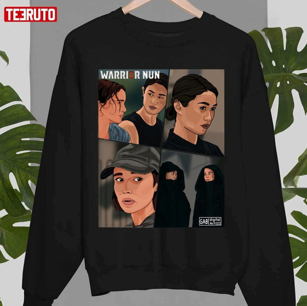 Avatrice S2 Trailer Warrior Nun Fanart Unisex Sweatshirt