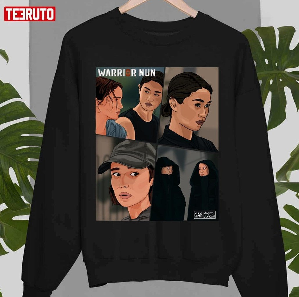 Avatrice S2 Trailer Warrior Nun Fanart Unisex Sweatshirt