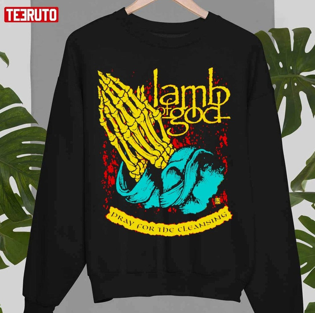 Pray For The Cleansing Lamb Of God Unisex Sweatshirt