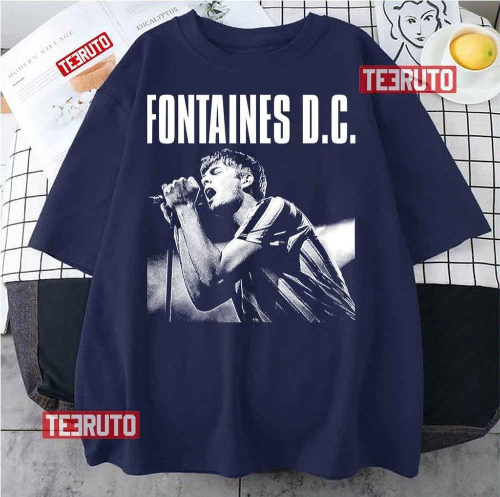Awesome Music Rock Cool Amy Taylor Sports Pretty Aria Nice Fontaines Dc Band Retro Unisex T-Shirt