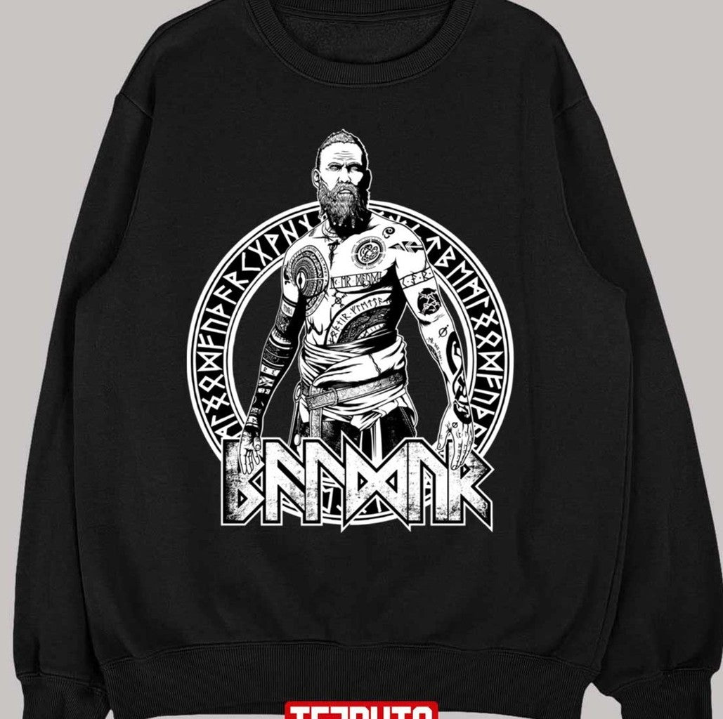 Baldur The Strangers Bw God Of War Unisex T-Shirt