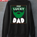 Beard One Lucky Dad Unisex Sweatshirt