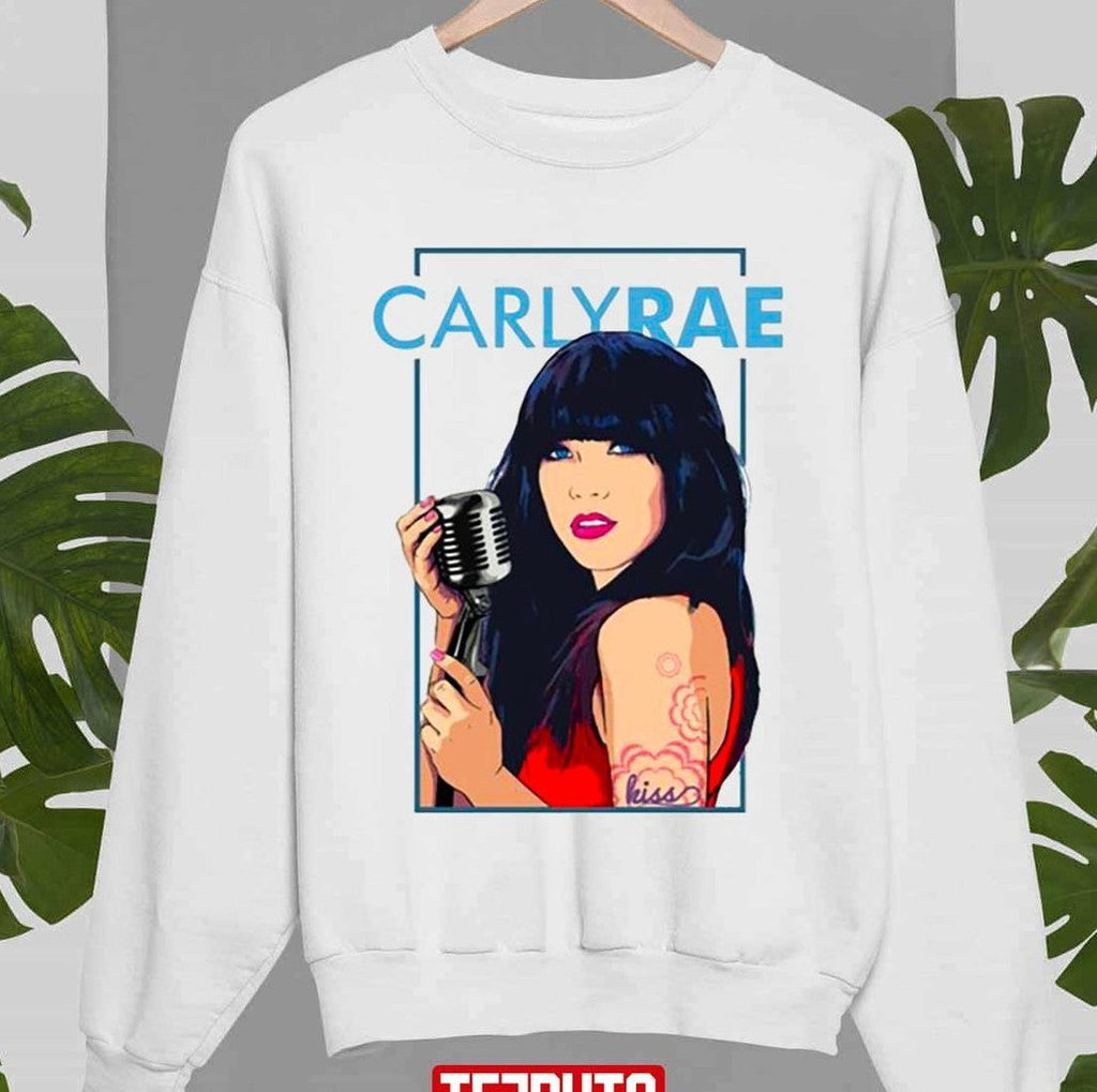 Singer Carly Rae Jepsen Beautiful Art Unisex Sweatshirt