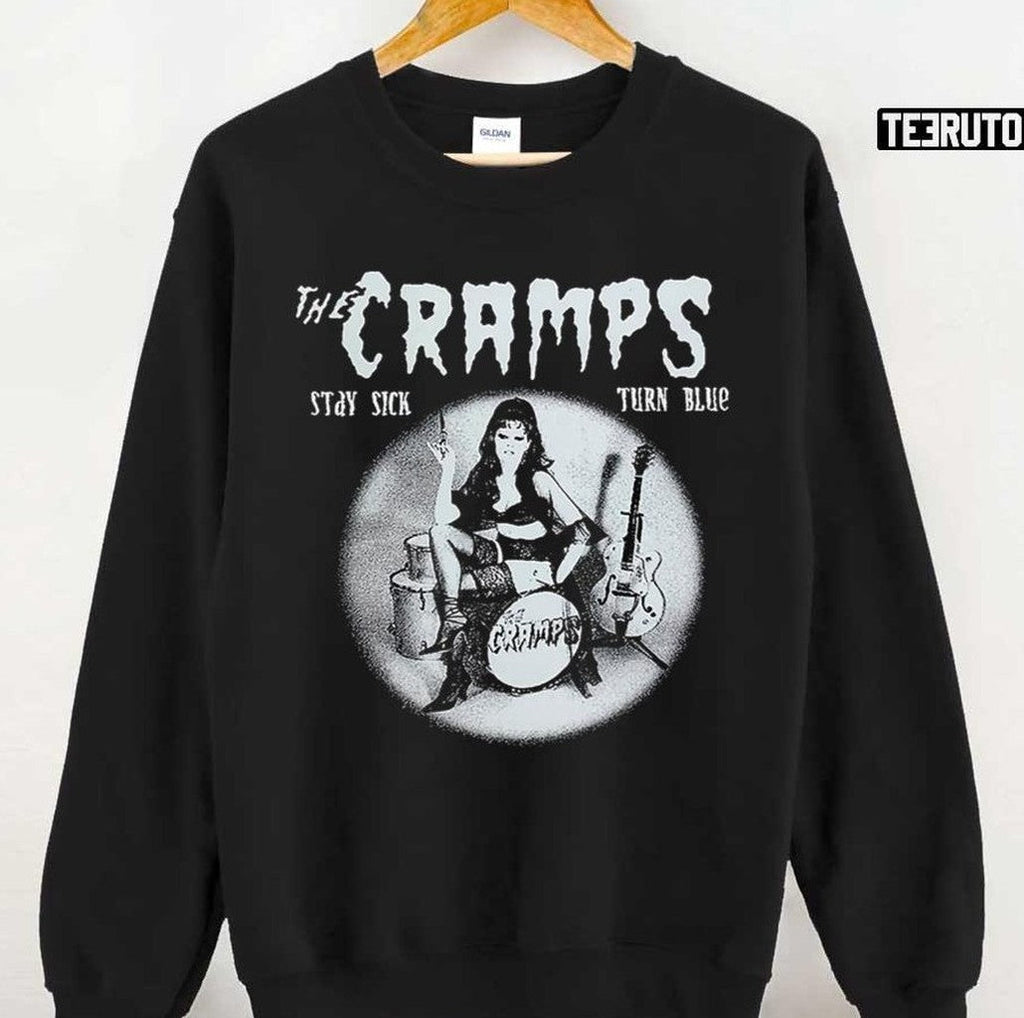 Stay Sick Turn Blue The Cramps Band Unisex T-Shirt