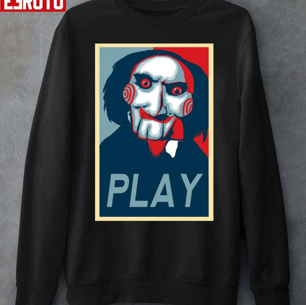 Saw Jigsaw Horror Movie Character Play Hope Art Unisex Sweatshirt