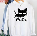 Takkun's Black Cat Bored Face Fooly Cooly Unisex Hoodie