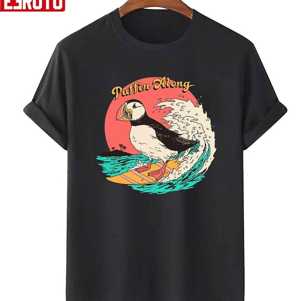 Puffin Along Unisex T-Shirt