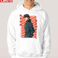 Ryoji Kaji Neon Genesis Evangelion Graphic Design Unisex Hoodie