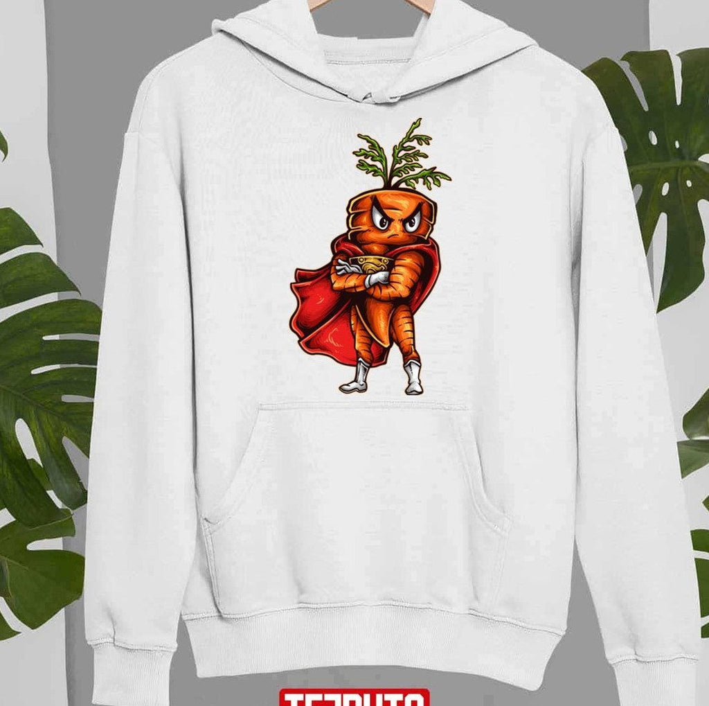 Super Carrot Cute Design Unisex Sweatshirt