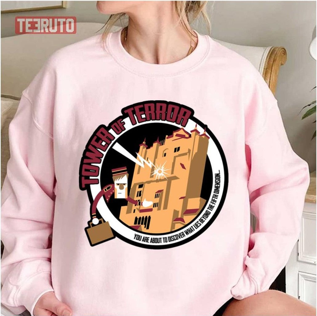 Round Design Tower Of Terror Colors Unisex Sweatshirt