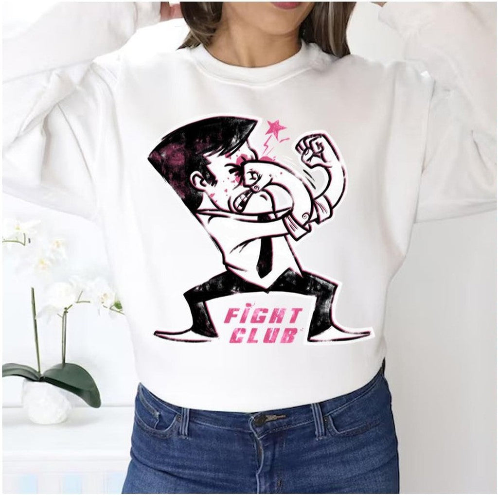 Punching Yourself Fight Club Movie Unisex Sweatshirt