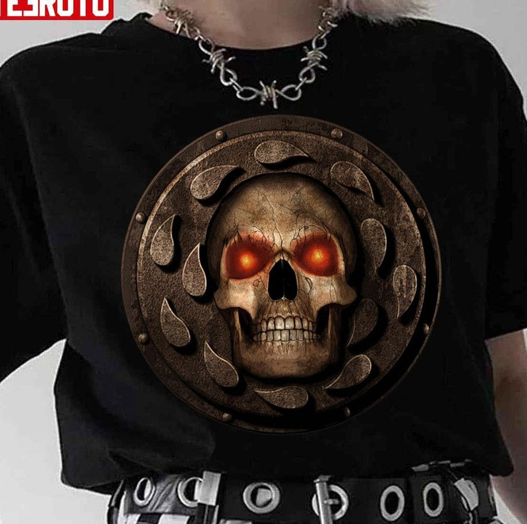 Baldur's Gate Logo High Quality Unisex T-Shirt