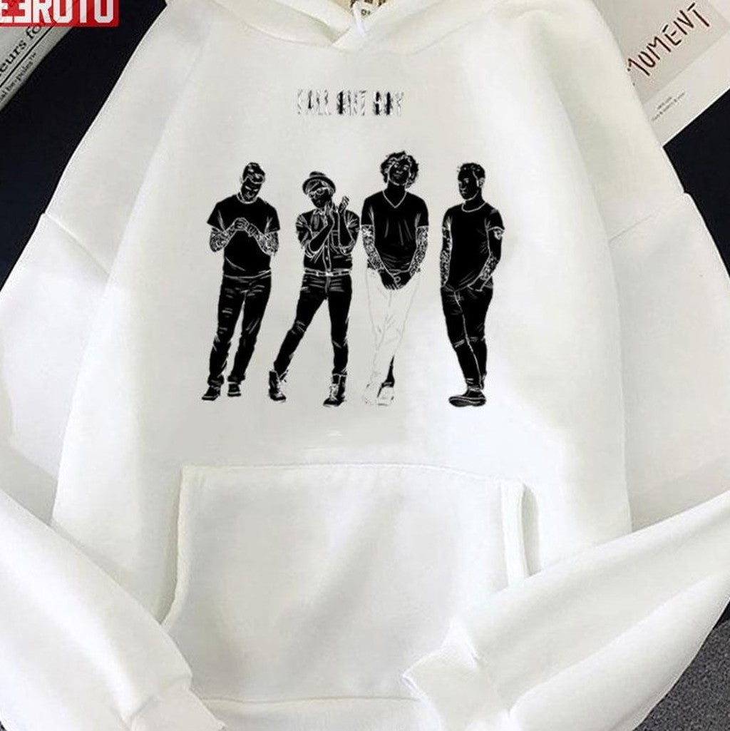 Black And White Design Fall Out Boy Unisex Sweatshirt