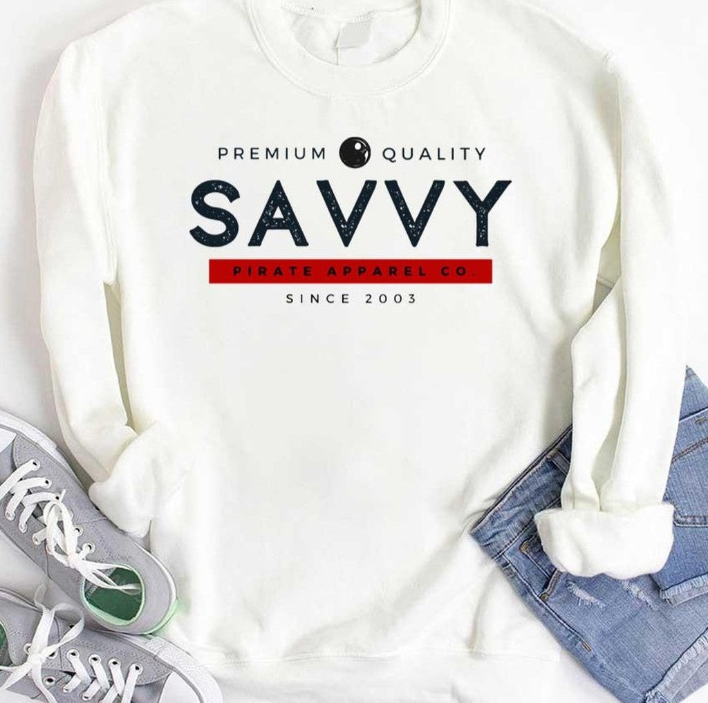 Savvy Pirate Apparel Pirates Of The Caribbean Unisex T-Shirt