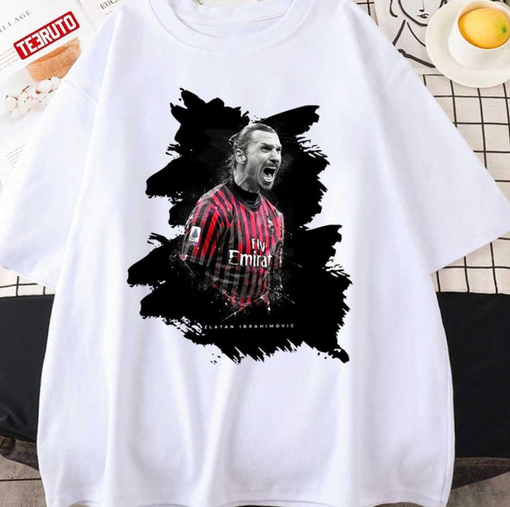 Soccer Player Zlatan Ibrahimovic Ac Milan Unisex Sweatshirt