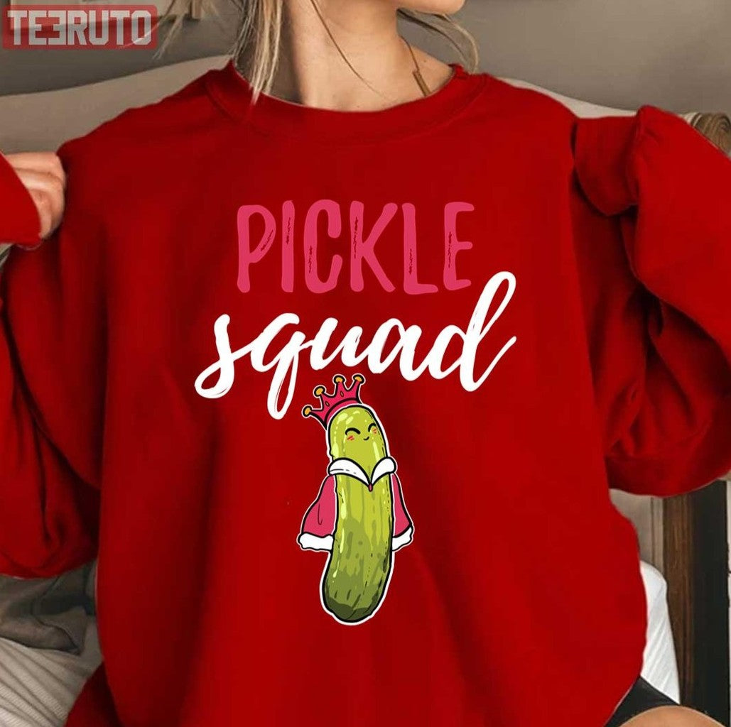 Pickle Pickle Squad Kawaii Unisex Sweatshirt