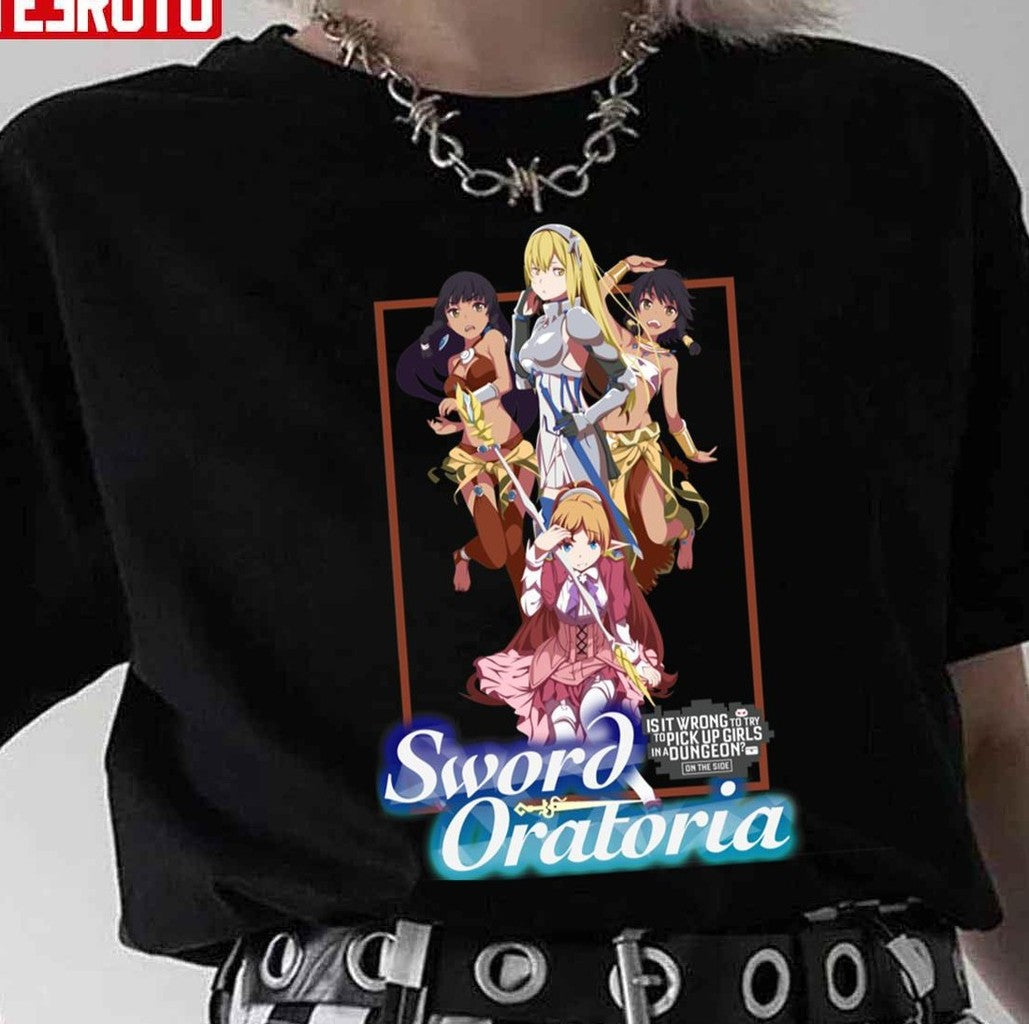 Sword Oratoria Danmachi Unisex Hoodie