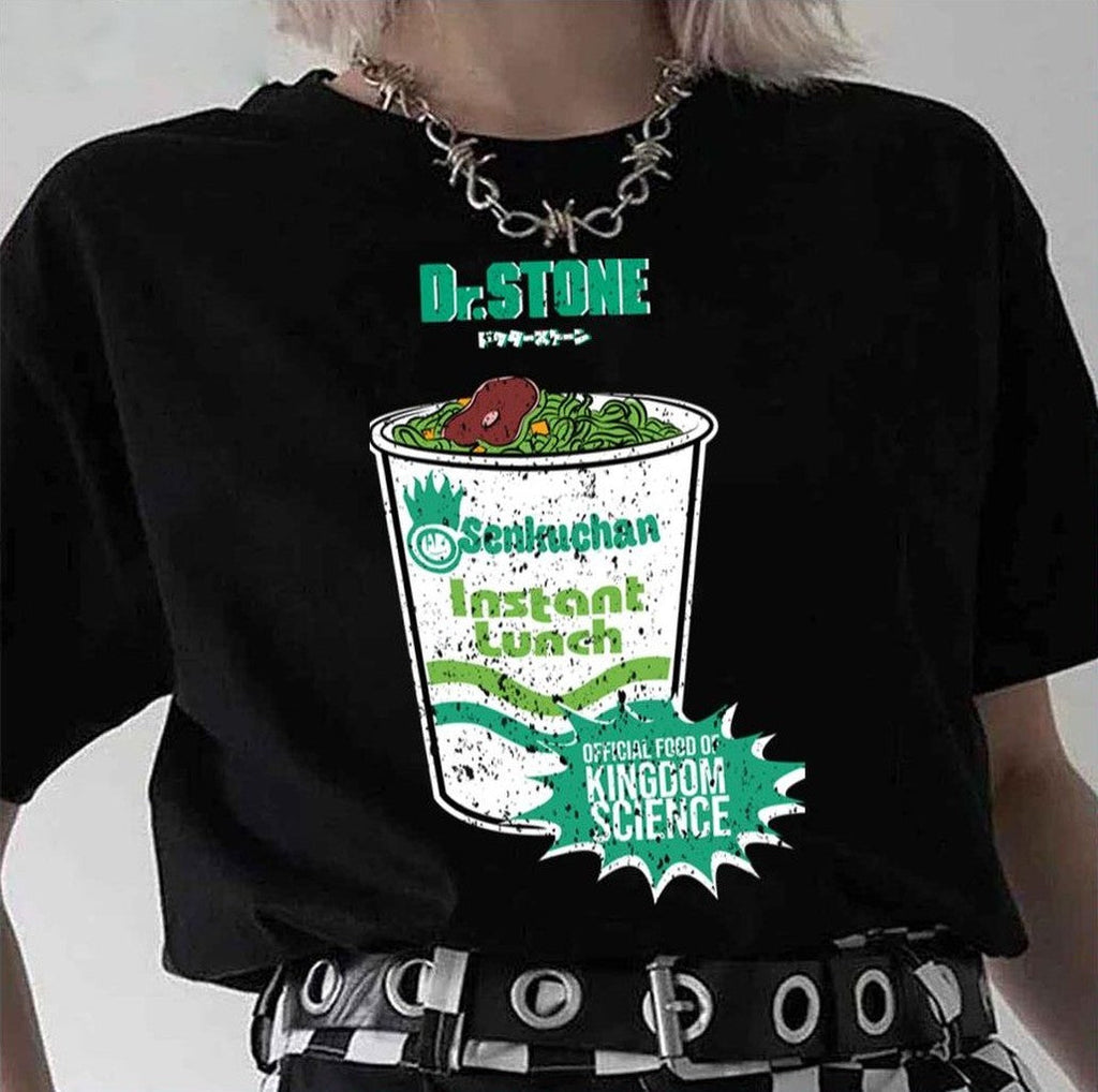 Official Food Of Kingdom Science Grunge Style Dr Stone Unisex T-Shirt