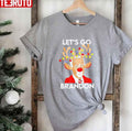 Reindeer Joe Biden Let's Go Brandon Christmas Unisex T-Shirt