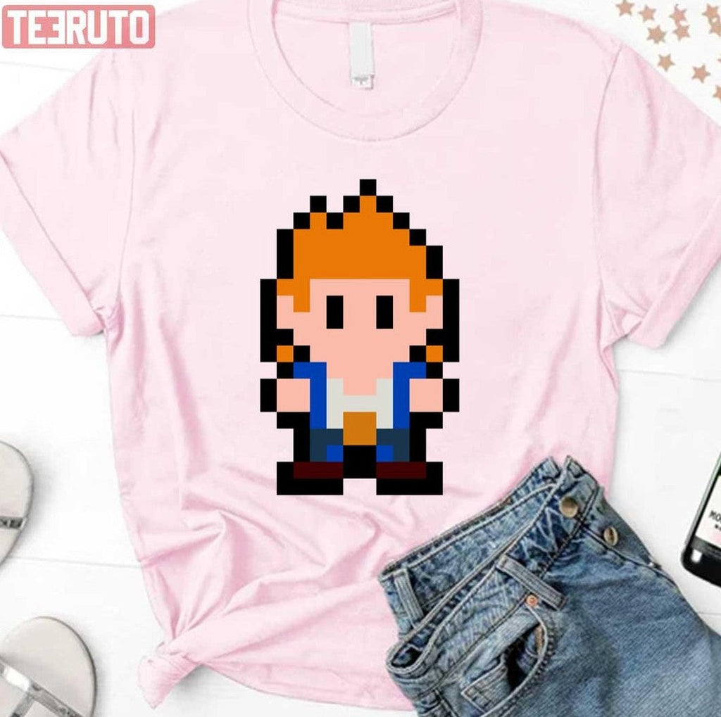 Pixel Billy Lee From Double Dragon Unisex Sweatshirt