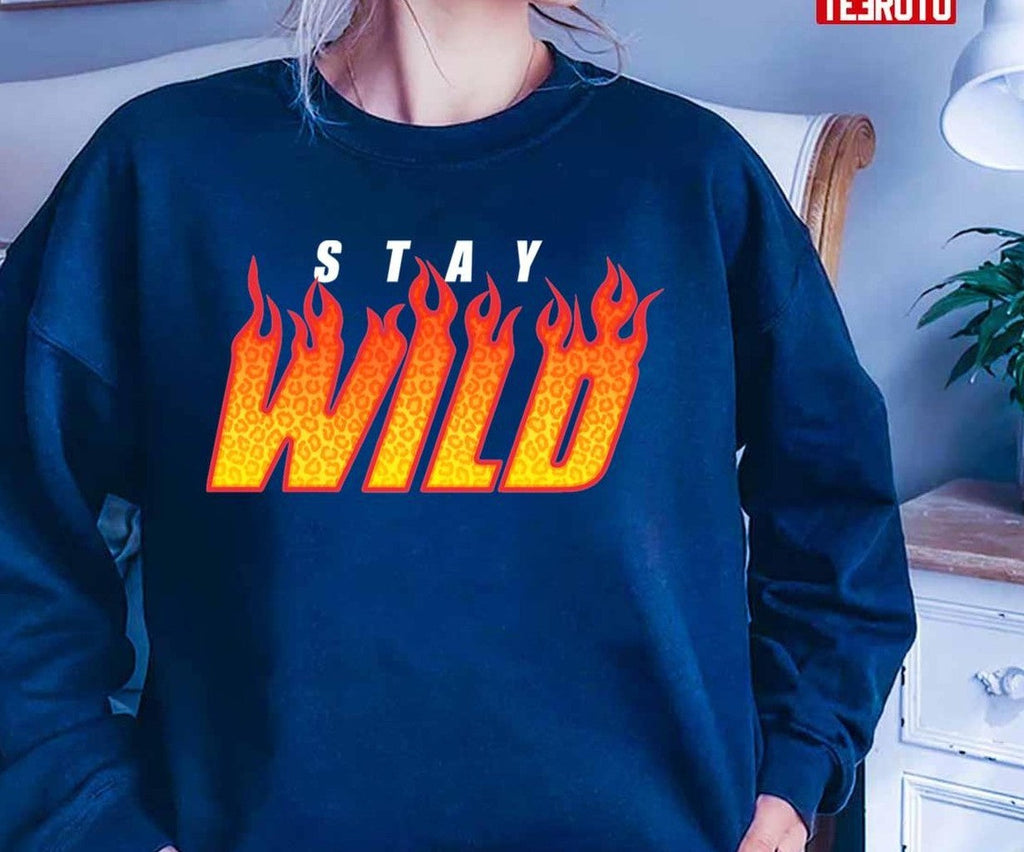 Stay Wild Fire Ben Azelart Unisex T-Shirt