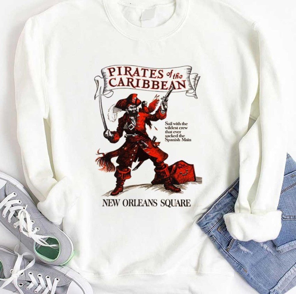 New Orleans Square Pirates Of The Caribbean Unisex T-Shirt