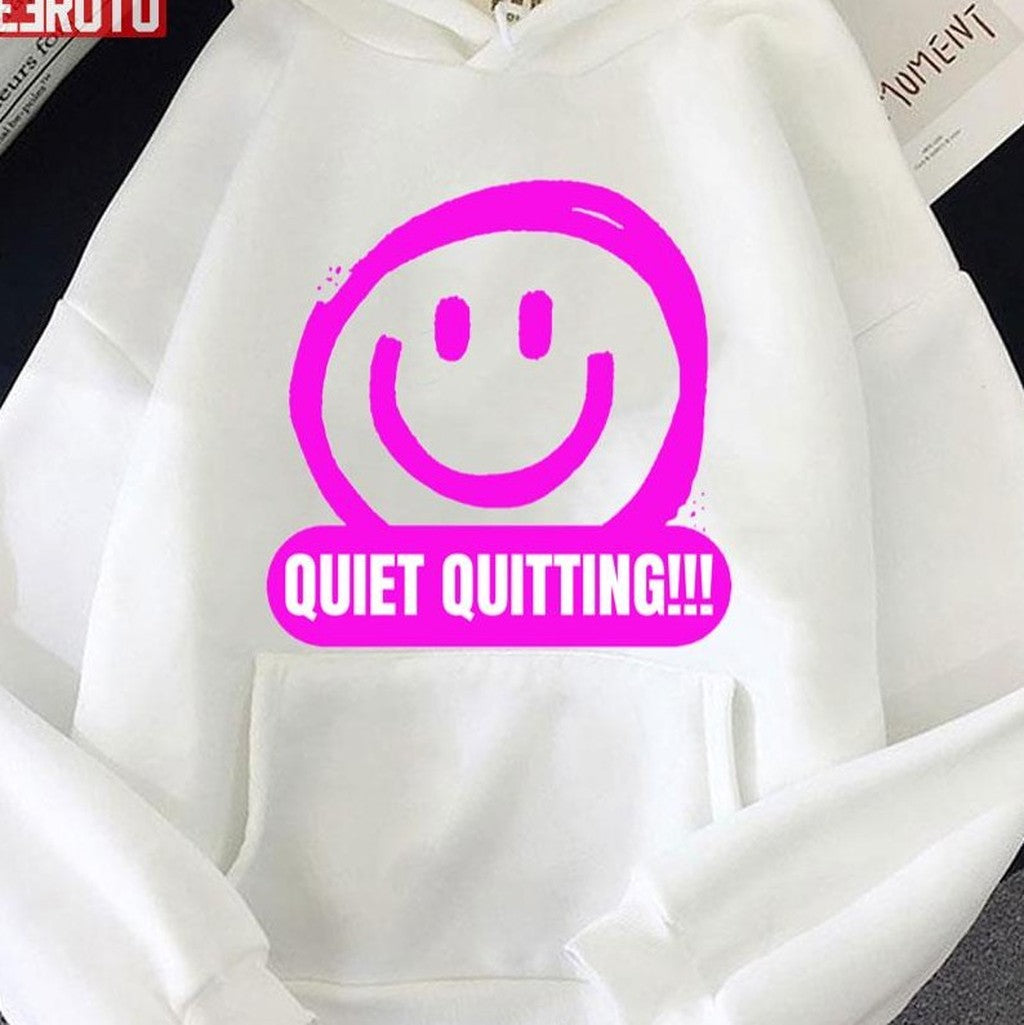 Quiet Quitting Smiling Unisex T-shirt