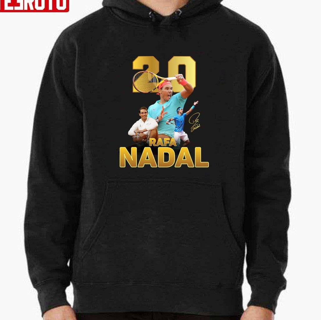 Retro Rafa Nadal 20 Grand Slam Champion Unisex T-shirt