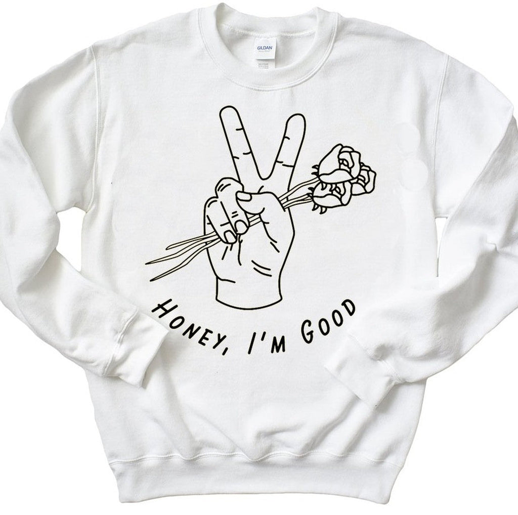 Andy Grammer Honey I'm Good Ladies Sweatshirt