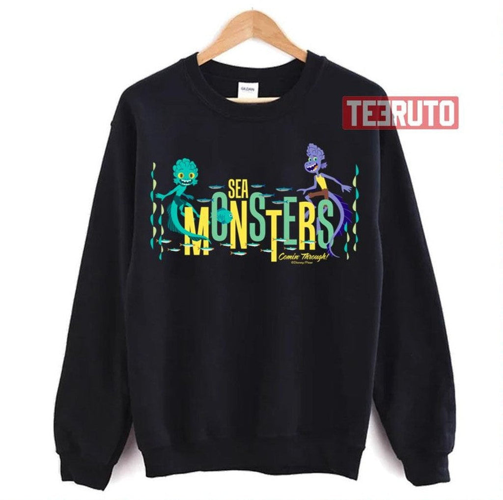 Sea Monsters Comin' Through Luca Unisex T-Shirt