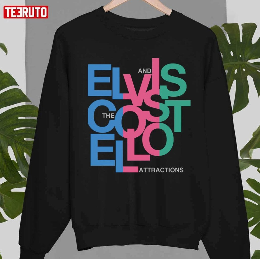 Musician Guitar Elvis Costello Unisex T-shirt