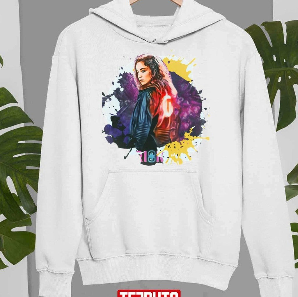 Ava Watercolor Design Warrior Nun Unisex Sweatshirt