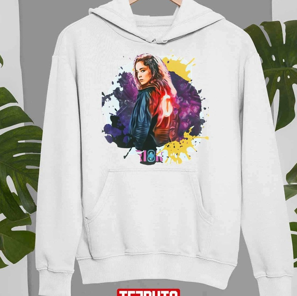 Ava Watercolor Design Warrior Nun Unisex Sweatshirt