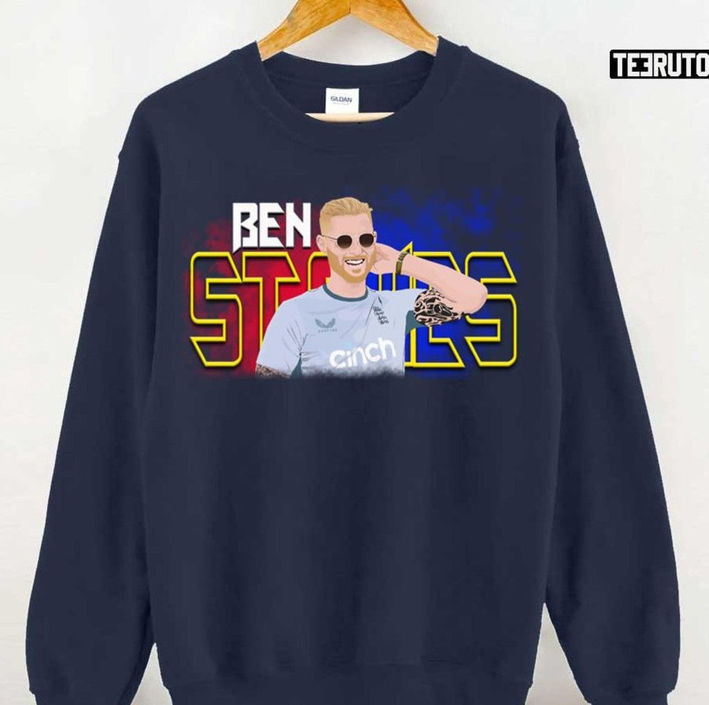 Ben Stokes Digital Artwork Cricket Unisex T-Shirt