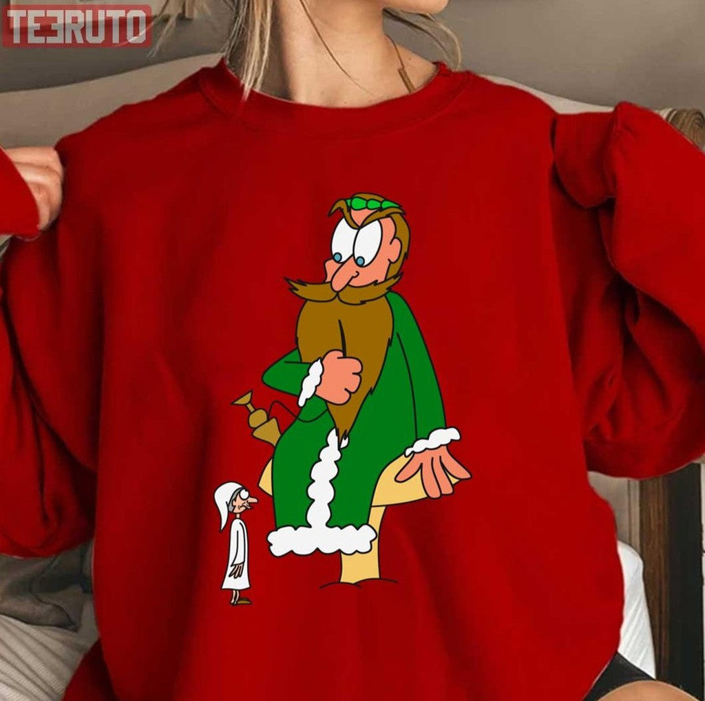 Scrooge In Wonderland Scrooge Bah Humbug Unisex Sweatshirt