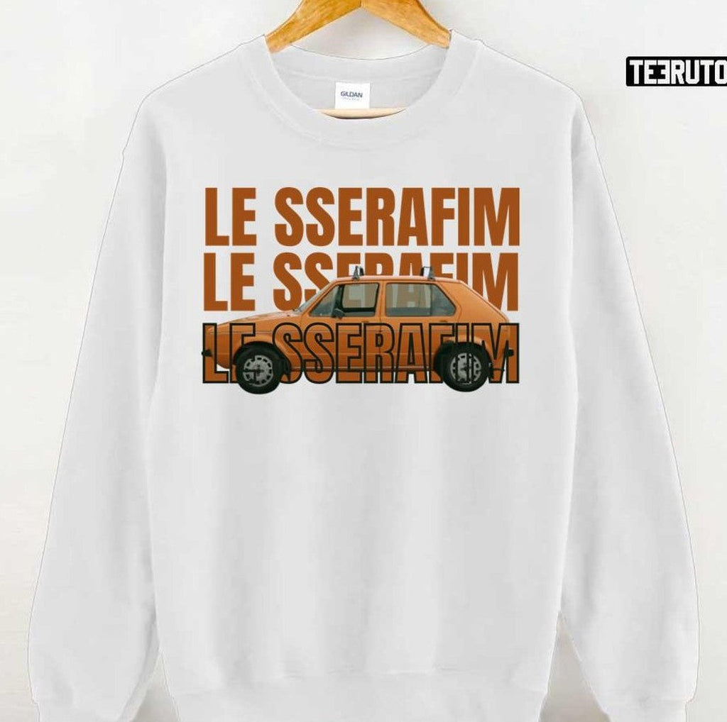 The Car Le Sserafim Unisex Hoodie