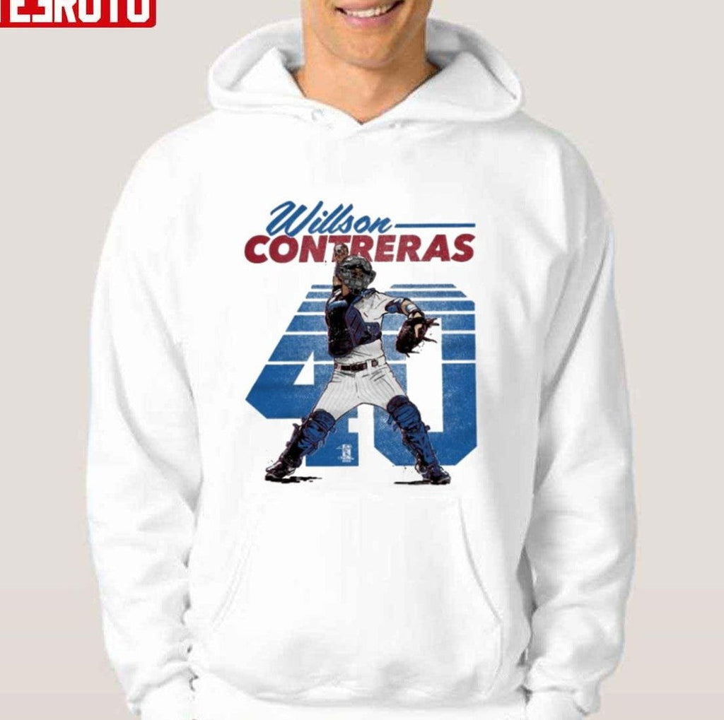 Baseball Catcher Willson Contreras MLB Chicago Unisex T-Shirt