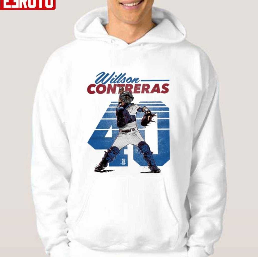 Baseball Catcher Willson Contreras MLB Chicago Unisex T-Shirt
