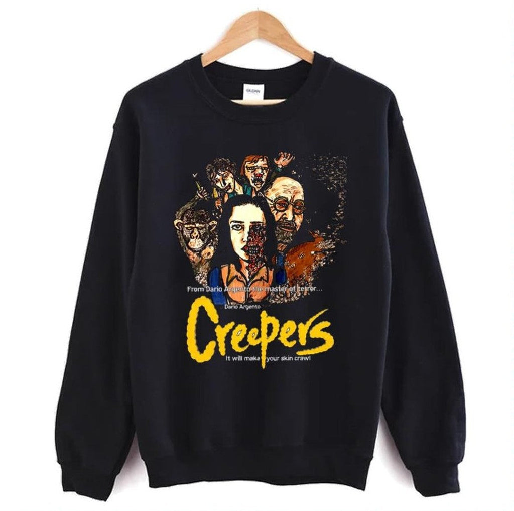 Phenomena Graphic Creepers Jennifer Connelly Unisex Sweatshirt