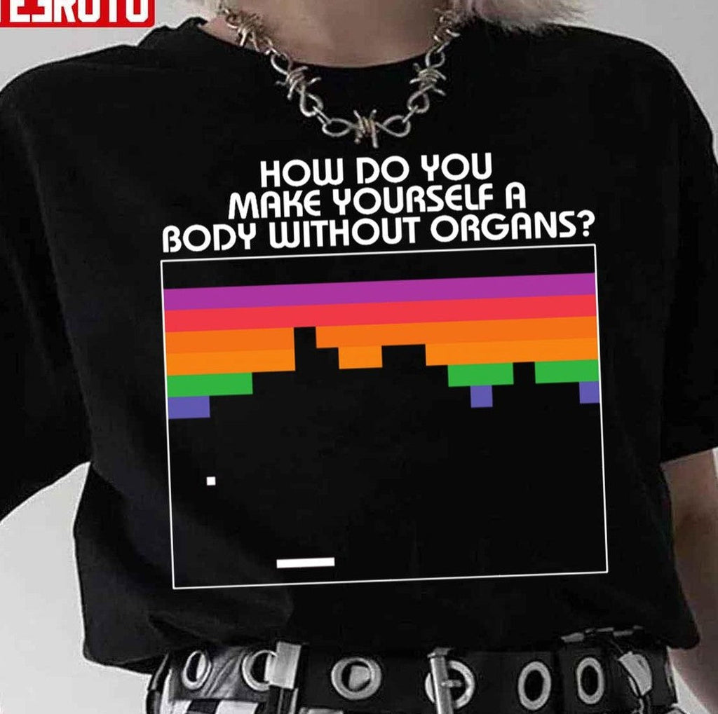 8 Bit Body Without Organs Unisex Sweatshirt