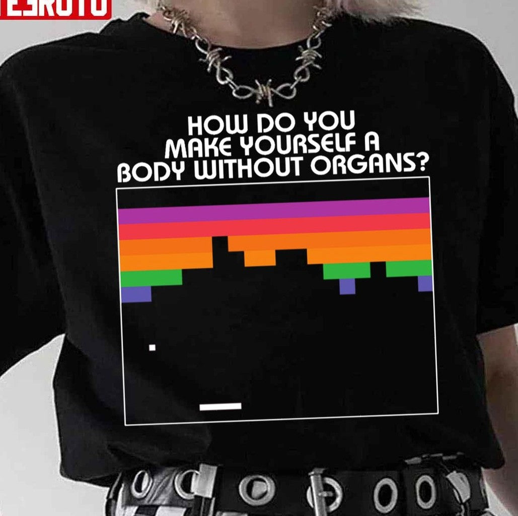 8 Bit Body Without Organs Unisex Sweatshirt