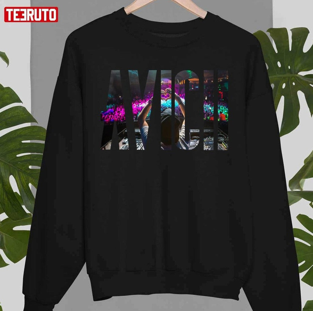 Avicii Logo Concert Unisex T-shirt